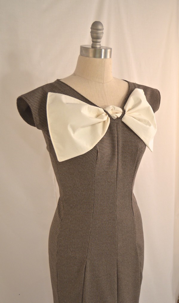 little dress with big bow